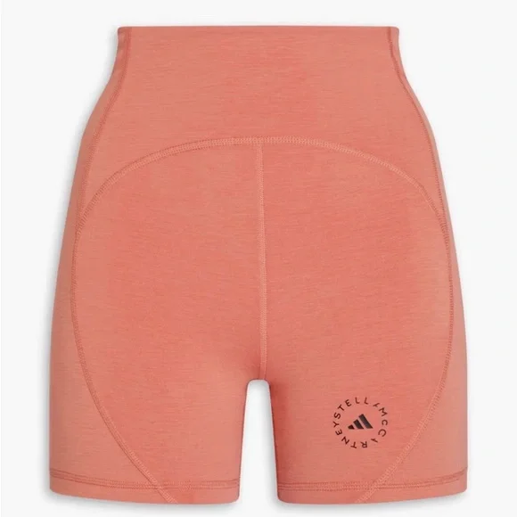 Adidas by Stella McCartney Peach Women's Bike Shorts - Picture 1 of 5